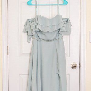 Seaglass Morilee Bridesmaid Dress